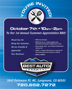 Best Auto Customer Appreciation Day BBQ